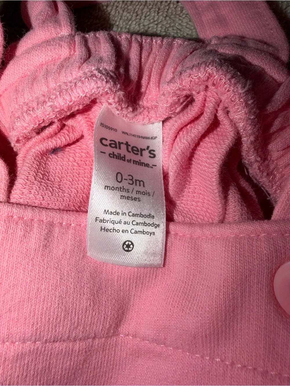 Carters sweet pink